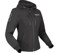 Bering Kerby Giacca tessile moto da donna, nero, Taglia 36