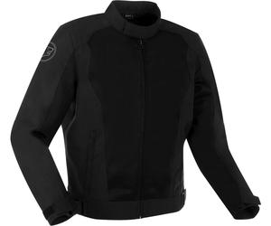 Bering Nelson Giacca tessile moto, nero, taglia L per maschi