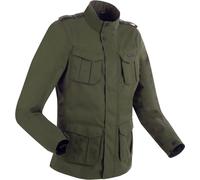 Bering Norris Evo impermeabile Moto Tessile Giacca, verde-marrone, taglia 2XL per maschi