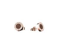 BERING Orecchini da donna in oro rosa lucido - Collezione Arctic Symphony con acciaio inossidabile - 707-399-05