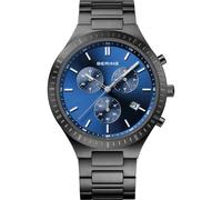 Bering 11743-727 Classico Titanio Cronografo Orologio Uomo 40mm 5ATM