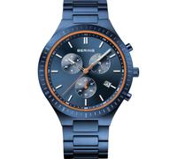 Bering 11743-797 Titanium Cronografo Orologio Uomo 43mm 5ATM