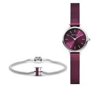 BERING Orologio da donna al quarzo Movement - Classic Collection con acciaio inossidabile e vetro zaffiro 11022-909-GWP, Bracciale