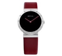 Bering Orologio Donna Orologio da Polso Slim Ceramic - 10629-604 Pelle