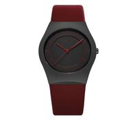 Bering Orologio Unisex Orologio da Polso Slim Ceramic - 32035-649 Pelle