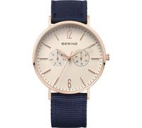 Bering Orologio Unisex Orologio da Polso Ultra Slim - 14240-664 Nylon