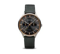 BERING - Orologio Uomo Titanio 39 mm Cinturino Nylon 11539-879 - - Accessories - Uomo - Nero - ONE SIZE