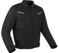 Bering Otago impermeabile Moto Tessile Giacca, nero, taglia L per maschi