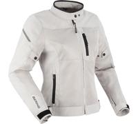 Bering Ozone Giacca tessile moto da donna, argento, taglia 36 per donne