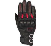 Bering Pitts Mesh Guanti da moto da donna, nero-rosso, taglia M per donne