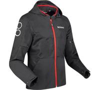 Bering Profil, giacca in tessuto 4XL male Nero/Rosso