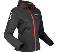Bering Profil, giacca tessile donna T2 male Nero/Rosso
