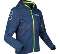 Bering Profil Giacca tessile moto, blu/neon giallo, Taglia XXL