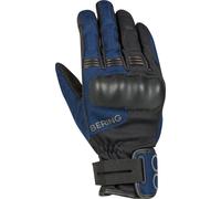 Bering Profil Guanti da moto, nero-blu, taglia XL