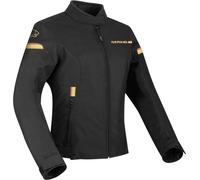 Bering Riva Giacca tessile da donna, nero-arancione, taglia 40 per donne
