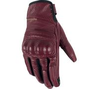 Bering Score Guanti da moto da donna traforati, rosso, taglia L per donne