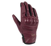 Bering Score, guanti perforati da donna 8 female Rosso Scuro/Nero