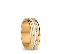 BERING, Set di Anelli Intercambiabili da Donna, in Oro e Bianco con L'Esclusivo Sistema Twist & Change, Kasai