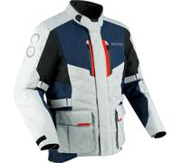 BERING BERING - Giacca Siberia Grigio / Blue / Rosso S