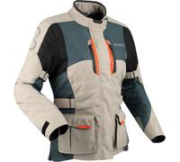 Bering Siberia impermeabile Giacca tessile moto da donna, beige, taglia 46 per donne