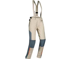 Bering Siberia impermeabile Pantaloni tessili moto da donna, beige, Taglia 46