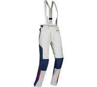 Bering Siberia impermeabile Pantaloni tessili moto da donna, grigio-blu, taglia 40 per donne