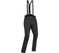 Bering Siberia pantaloni tessili da moto impermeabili, nero, Taglia 3XL