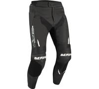 §Pantaloni Moto Bering Snap Nero-Bianco§