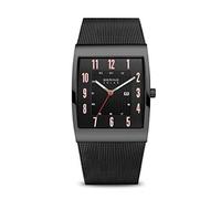 BERING Uomo Analogico Solare Orologio con Cinturino in Acciaio Inossidabile Cinturino e Vetro Zaffiro