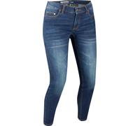 Bering Pantaloni moto Trust Slim Donna Blu lavato Taglia 42