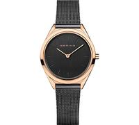BERING Unisex Analog Quartz Ultra Slim Collection Watch with Stainless Steel Strap and Sapphire Crystal