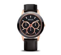 BERING Unisex Analogico Quarzo Ceramic Orologio con Cinturino in Pelle di vitello Cinturino e Vetro zaffiro 33840-446