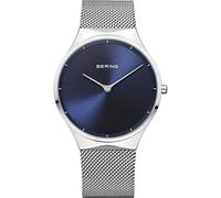 BERING Unisex Analogico Quarzo Classic Orologio con Cinturino in Acciaio inossidabile Cinturino e Vetro zaffiro 12138-008