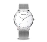 BERING Unisex Analogico Quarzo Classic Orologio con Cinturino in Acciaio inossidabile Cinturino e Vetro zaffiro 11139-004
