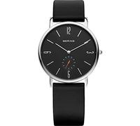 BERING Unisex Analogico Quarzo Classic Orologio con Cinturino in Pelle di vitello Cinturino e Vetro zaffiro 13739-402