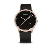 BERING Unisex Analogico Quarzo Classic Orologio con Cinturino in Pelle di vitello Cinturino e Vetro zaffiro 11139-462