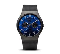 BERING Uomo Analogico Quarzo Titanium Orologio con Cinturino in Acciaio Inossidabile Cinturino e Vetro Zaffiro