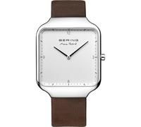 Bering Uomo Orologio da Polso Max René Ultra Slim - 15836-504 Pelle