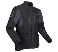 Bering Siberia, giacca tessile impermeabile XL male Nero/Grigio Scuro
