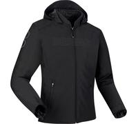 Bering Warwick King Size impermeabile Giacca tessile moto, nero, taglia XL per maschi