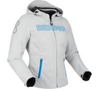 Bering Warwick, giacca tessile impermeabile donna T1 male Grigio Chiaro/Blu