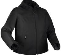 Bering Warwick Queen Size impermeabile Giacca tessile moto da donna, nero, Taglia 50