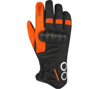 Bering Zephyr guanti da moto da donna impermeabili, nero-arancione, taglia XL per donne