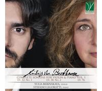 Berinskaya Yulia - Beethoven: Complete Violin Sonatas Vol. 1 - Cd