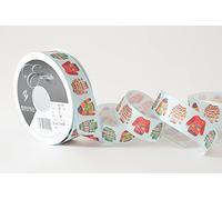 Berisford 80715-25 mm 02 - Nastro per maglioni natalizi blu, 25 m, taglia unica