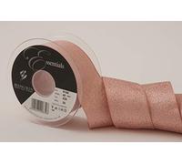 Berisford, nastro color oro rosa, 40 mm, 20 m