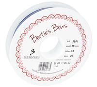 Berisfords 3501 Nastro di Raso Double Face, Marina Militare, 15 mm