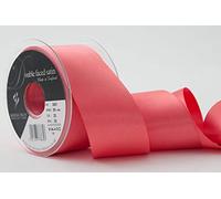 Berisfords 3501 Nastro di Raso Double Face, Poliestere, Corallo, 50 Millimetri, 20 unità