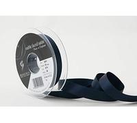 Berisfords 3501 Nastro di Raso Double Face, Poliestere, Midnight, 15 mm, 20 unità