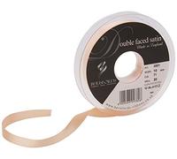 Berisfords 3501 Nastro di Raso Double Face, Poliestere, Pesca, 10 mm, 20 unità